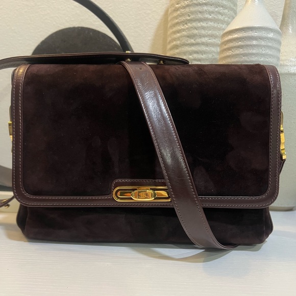 Bally Suede Cross Body - Picture 2 of 12